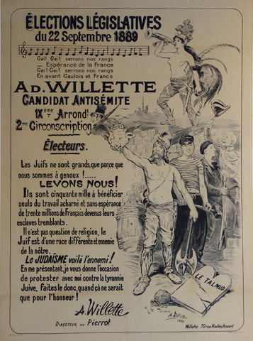 Link to  Elections LegislativesA. Willette 1890  Product